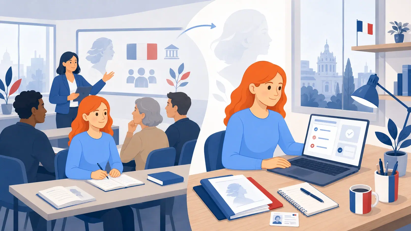 Examen civique et contrat d'intégration républicaine : quelle différence ?